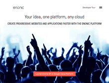 Tablet Screenshot of enonic.com